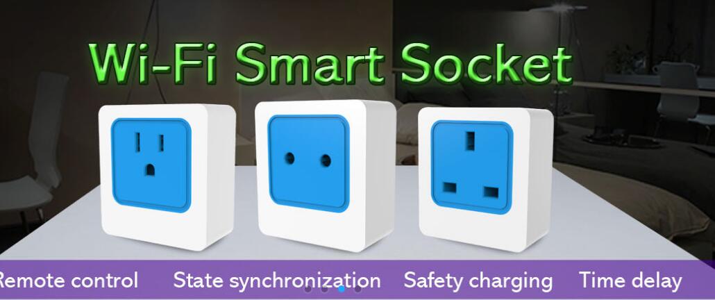 Soket kawalan jauh wifi / soket pintar / palam pintar HuaFan QinLu
