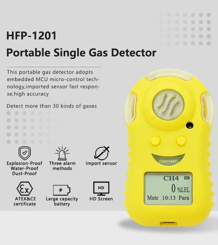 handheld h2s gas detector factory