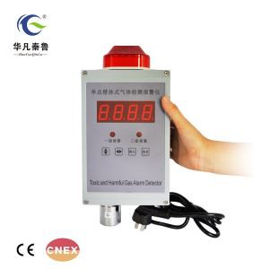 Wall Mounted Tetap Ozone O3 Gas Detector Meter