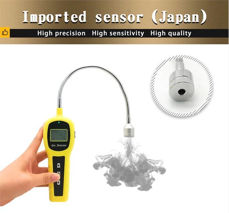 Portable Combustible Gas Detector LPG Leak Detector For Pipeline Use